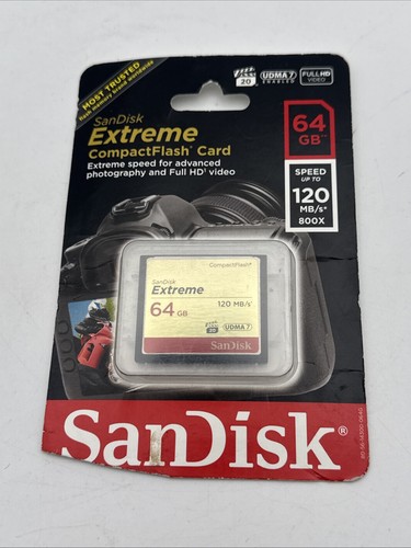 Sandisk 64gb extreme compact - 64gb,