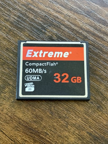 Extreme 32gb cf memory - extreme,
