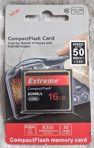 Extreme 16gb cf memory - 16gb,